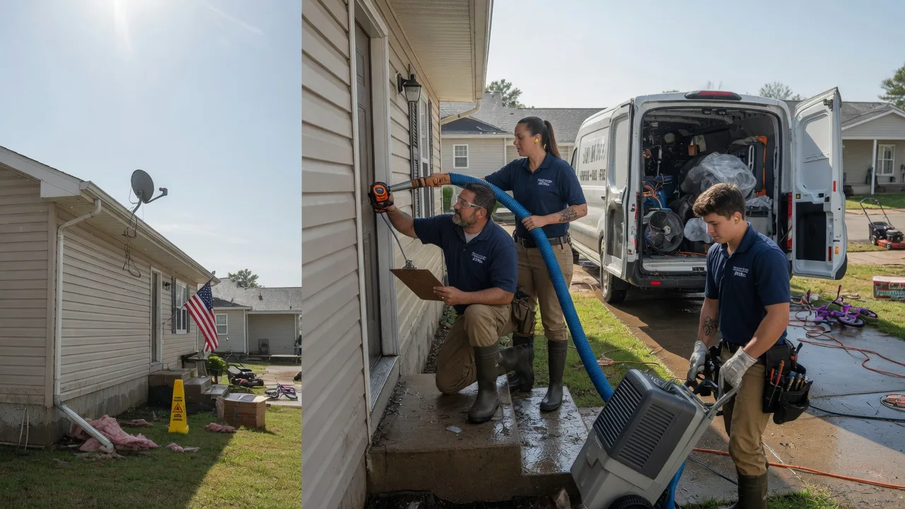 Ceiling Water Damage Restoration in Frankfort, KS near me
